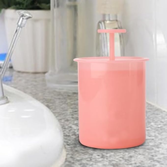 STRBOXONG صانع الرغوة لغسل الوجه | خافق الشامبو - موزع فقاعات منظف يدوي للسفر والاستخدام اليومي، أدوات العناية بالبشرة المنزلية والسفر - Image 3